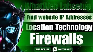 Find Website Firewall Security with WhatWeb Scanner: A Complete Guide/ #subscribe #likeme #cybersec