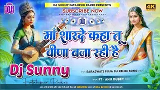 Maa Sharde Kaha Tu Bina Baja Rahi Ho || Saraswati Puja Dj Remix Song || Dj Sunny Fatahpur Pakri