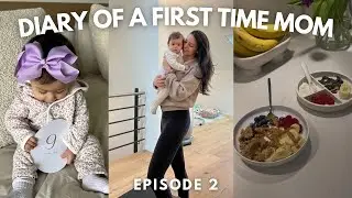 Diary of a First Time Mom - Ep. 2. Solo parenting for a week, BLW, teething & more!