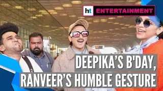 Fan greets Deepika Padukone with birthday cake at airport, Ranveer&rsquo;s gesture wins hearts