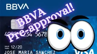 BBVA credit card Pre-approval go!