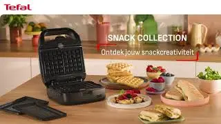 Snack Collection van Tefal Croque- en wafelijzer
