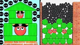 &hearts;️ Hide Ball brain teaser games 🆚 happy cubes 2048 gameplay new update level