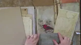 Craft With Me Painted Birds Junk Journal Part 2-Signatures Part 2