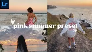 Adobe Lightroom Tutorial | Summer Preset [ Photo Editing Tutorial