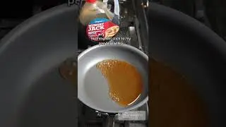 Pancake syrup vs pan 🥞 #nonstickcookware #pancake