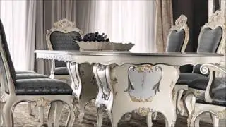 Classic dining room luxury interior design - Italian home decor
