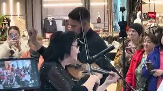 Черноморский симфонический оркестр новогоднее представление в торговом центре ￼