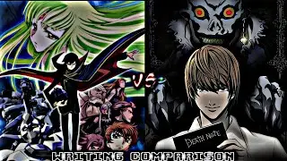 Code Geass vs Death Note (Writing Wise) #edit #deathnote #codegeass #anime #manga #animeedit