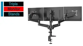 TOP 5 Best Triple Monitor Stands 2026 | Triple Monitor Stand Showdown
