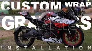 Ktm RC graphics wrap / ktm rc modified sticker