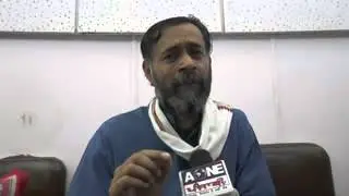 Yogendra yadav Swraj Abhiyan