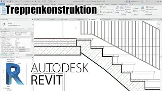 Autodesk Revit Treppenkonstruktion (4K Qualität)