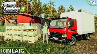 Leasing the LIZARD DRAGON Box 🚚 truck to sell products | KINLAIG | Farming Simulator 25 | Ep.14