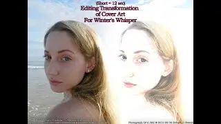 Editing Transformation of Cover Art for Winter's Whisper