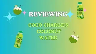 Coco charge coconut water honest review #amazon #review #coconut #water #1million #viral 