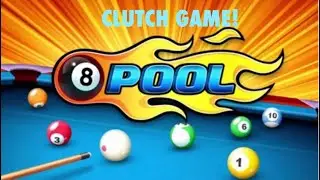 8 ball pool gameplay (clutch win!)