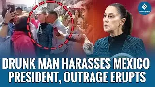 Mexico President Sheinbaum Targeted In Public Harassment Incident, How She Reacted