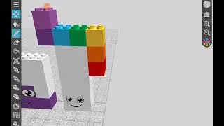 Making Numberblocks 11-20 in draw bricks