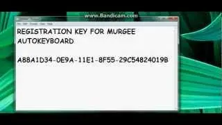 Auto Keyboard by Murgee Registration Key