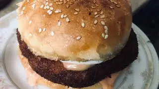 Chicken patty burger@Simplecooking56 