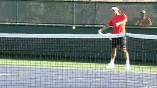 Roger Federer Practice 2008 Pacific Life Open