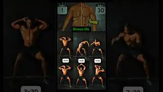 Day 1 ➝ Day 30 ABS TRANSFORMATION 😱🔥#fitnessjourney #sports
