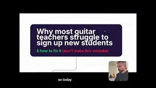 2 Reasons Your Guitar Teaching Website Isn't Getting You New Students (and how to fix it)