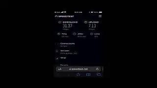 Highlight  Total Wireless vs AT&T Prepaid speed test results from a 5 00 AM speed test on iPhones
