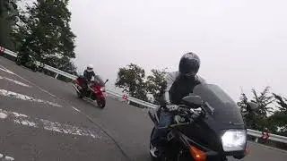 ZX10 2018 09 東北鯱会ツーリングin新潟　関東組に挟まれたヘアピンの試練