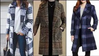 Most Beautiful And Outstanding Designer Check Yad Winter Coat Collection 2020