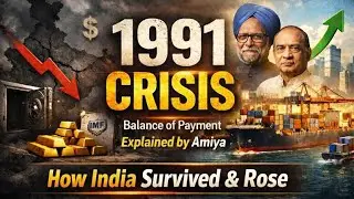 Balance of Payments Crisis Explained. 1991: When India Was Almost Bankrupt. #1991Crisis #BOPCrisis