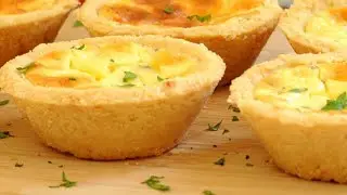 EMPADINHA DE QUEIJO FACIL, RAPIDA E ECONOMICA - SUUUPER GOSTOSA!!!