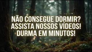 Cansado de Virar na Cama? 🌙 Som de Chuva Para Relaxar | Acabar com a Insônia! TELA PRETA!