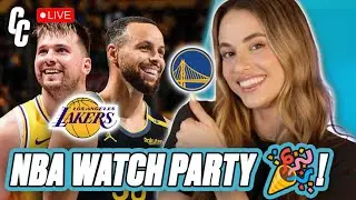 Golden State Warriors vs. LA Lakers🔥 (NBA WATCH PARTY!)