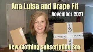 Ana Luisa and ⭐️NEW⭐️ Drape Fit | November 2021 | I Have A Lot to Say