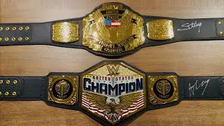Обзор 40-летия чемпионата США по рестлингу от WWE #wwe #wrestling
