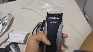Como encaixar , montar lâminas de cortar cabelo da máquina Mondial