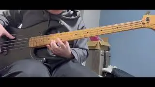 The chicken live in japan soul intro by Jaco Pastorius bass cover