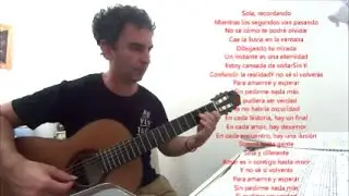 Belinda Luz sin gravedad fingerstyle cover guitarra instrumental