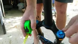 Fox Talas fork two position operation principle