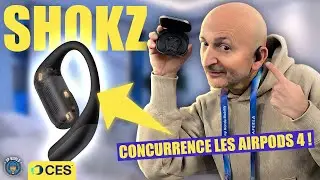 CES 2026 : SHOKZ lance les &eacute;couteurs Openfit Pro, concurrents Apple Airpods 4