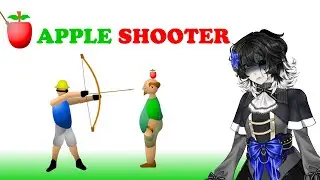 I ACCIDENTALLY SHOT MY FRIEND?! ~ Apple Shooter