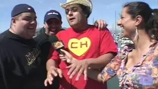 Martine Moreno, Felipe Esparza, Gabriel Iglesias and DJ Monchis
