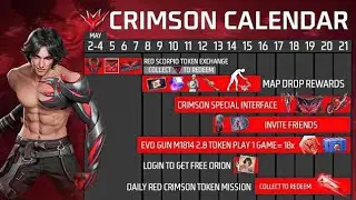 PROJECT CRIMSON EVENT FREE FIRE + 24kGoldn - Mood&hearts;️ (FreeFireHightlights)