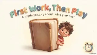 First Work, Then Play | Kids Song | Homework Time Song | Build Good Habits for Kids | เพลงเด็ก