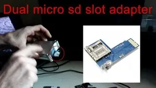 Have Two Raspberry Pi images Ready - Dual Micro Sd Adapter