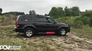 Nighthawk Runningboard Lights - Feniex Fusion Lightbar - POV Equipped