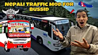 Nepali Traffic Mod For Bus Simulator Indonsia ( Real Map & Buses Hd Graffic 2025 Nepali Traffic Mods