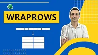 Turn Excel Data From a Column into Rows – 'WRAPROWS' Makes it Effortless!